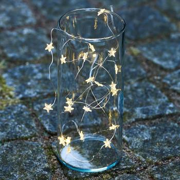 Sirius 20 LED Lichterkette Trille, warmweiß, silber