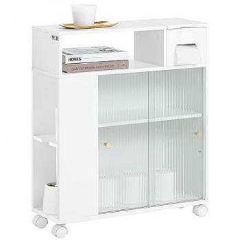 Sobuy 2-Door Glass Storage Cabinet