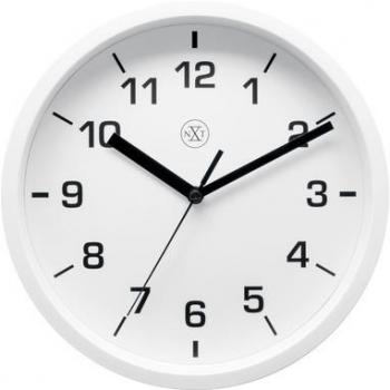 Wandklok NXT 20cm Witte Wijzerplaat