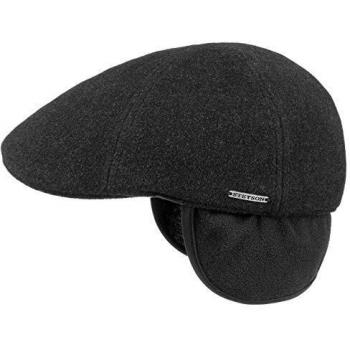 Stetson Texas Wool Earflap Flat Cap