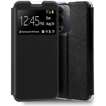 Capuche d’étui élégant noir pour Oppo A80 5G
