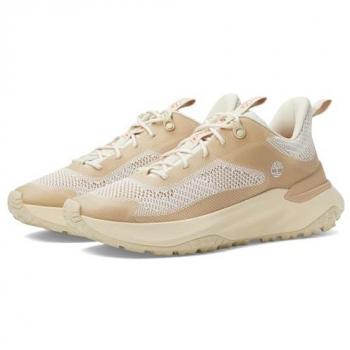 Timberland Beige Mesh Trainers Lace-Up Design for Women, Size: 3.5 UK
