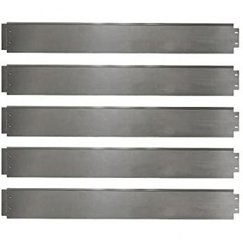 Bordo per giardino in metallo, Argento, 100 x 14 cm, 20 metri