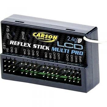 Carson 500501544 Empfänger Reflex Stick Multi Pro LCD 2.4G