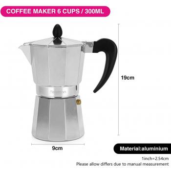 Cafetera Mocha FISSMAN de Aluminio