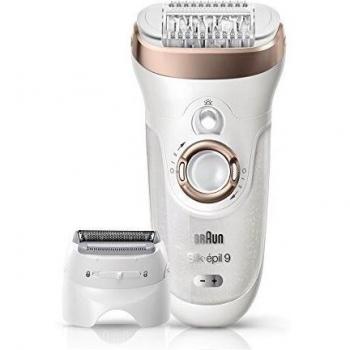 Braun Silk-épil 9 Epilator with 6 Extras, Cordless, Wet & Dry