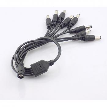 Adaptador 12V CC Hembra a 2,3,4,5,8 Vías