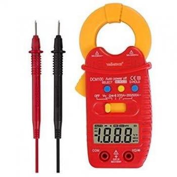 Mini Pinza Amperimétrica Digital Velleman CAT III 600V AC con Retención de Lectura