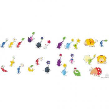 Pikmin magneten in doos van 14 stuks