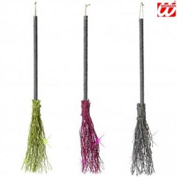 Scopa da Strega con Glitter