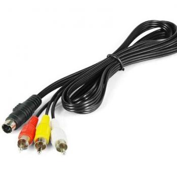 DIGIFLEX S‑Video to RCA 3‑Port Cable