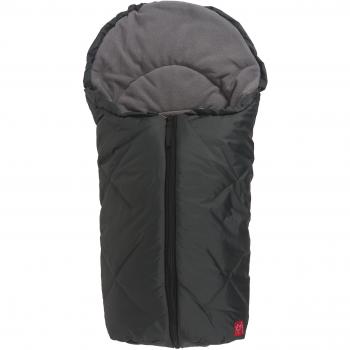Kaiser Kuschelsäckchen Fleece 80x40 – Anthrazit/Hellgrau