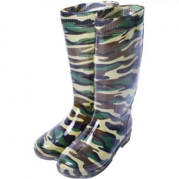 Botas de lluvia para hombre Aleafalling, sin cordones, grafiti, impermeables, m73