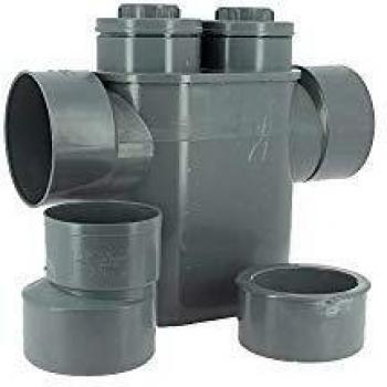 Siphon Anti-Retour d'Odeurs PVC Ø 125/100