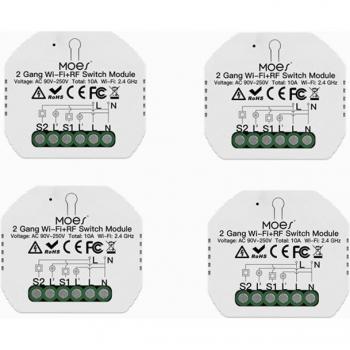 Tuya Smart 2 Gang WiFi Switch Module