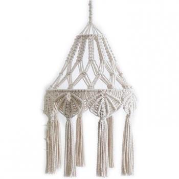 Indoor Outdoor Macrame Light Shade
