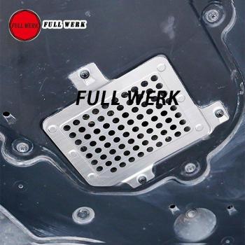 Cubierta Antibloqueo del Motor para RAV4, Acero Inoxidable 304, 1 Ud