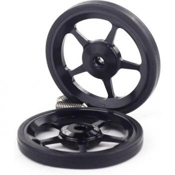 Rueda EasyWheel + Tornillo Titanio para Bicicletas Plegables