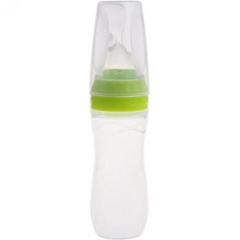 Biberón Infantil Silicona 120 ml – Alimentación Cereales Arroz