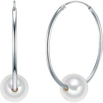 Valero Pearls: Orecchini Argento e Bianco