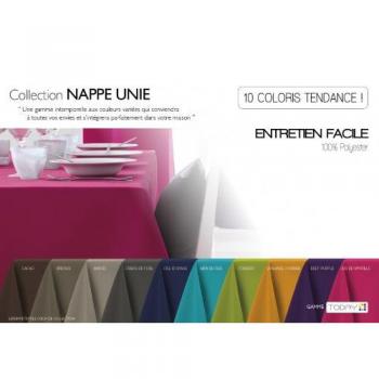 Ciel d'orage Nappe Rectangle 150 x 250 cm – Bleu Marine