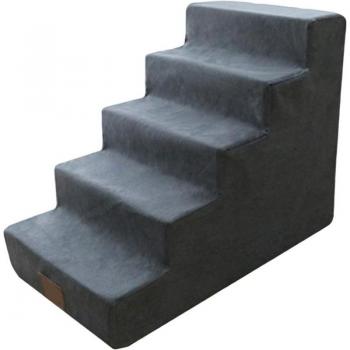 Elevated Foam Pet Sofa with Stairs