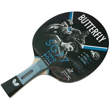 Butterfly Timo Boll SG77 Tischtennisschläger, ergonomische Grifftechnologie smart.grip