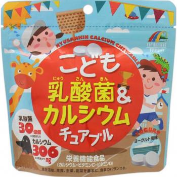 Kids' Calcium & Lactic Acid Bacteria Chewables 90 Tablets