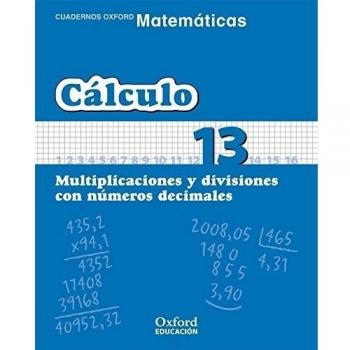 Matemáticas primaria cuadernos de cálculo 13.