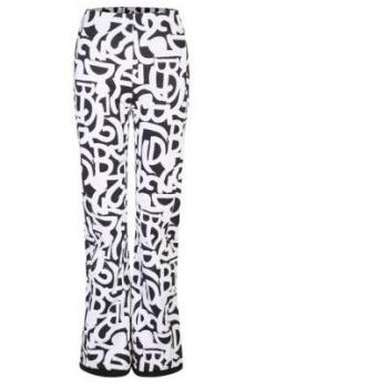 Dare2B Upshill pantaloni da neve donna grafica bianca e nera