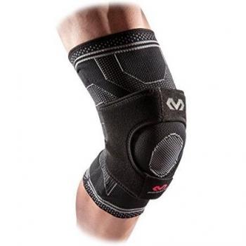 McDavid Unisex – Erwachsene Elite Knieschoner, Schwarz, XL