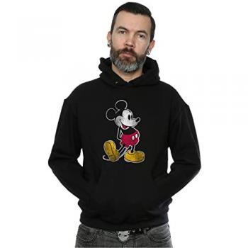 Hoodie Noir Mickey Mouse Édition Classique S