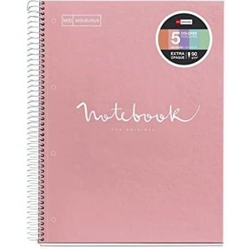 Cahier à spirale A4 couverture plastique