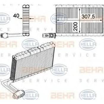 Behr Evaporator AE 109 000P