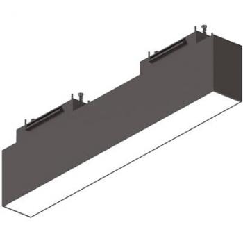 Lampada Lineare Arca Wide 13W 3000K Metallo Nero Luce Calda