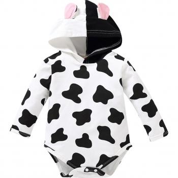 Gemütlicher Baby Strampler Kawaii Kuh 0-18M