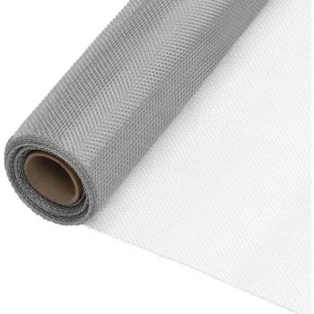 Stainless Steel Mesh Panel 112x1000 cm Silver