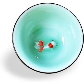 Taza de té Kungfu de porcelana