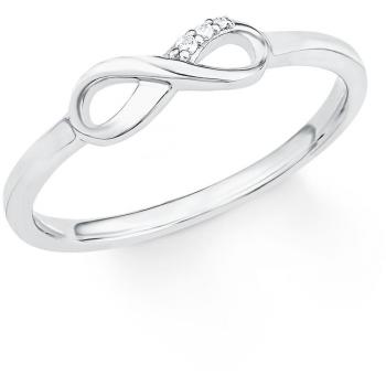 S.Oliver Ring Unendlichkeitszeichen 925 Silber Damen Zirkonia