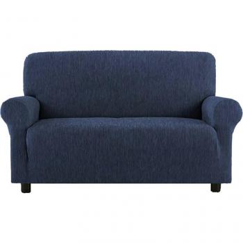 Housse de Canapé New York Bleu Élastique