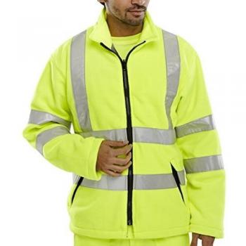 Beeswift Carnoustie High Visibility Fleece Jacket BSW11205
