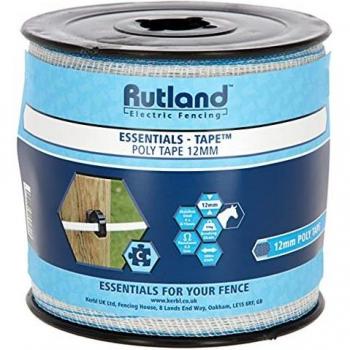 Rutland Essentials Electric Fence Tape 12mm