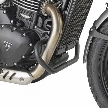 Paramotore tubolare nero Slider integrato Givi TN6424