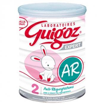 Lait en poudre Guigoz Expert AR 2 pour enfants de 6 à 12 mois, 800g