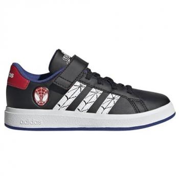 Adidas Grand Court JS0742 Spider-Man Sneakers Schwarz