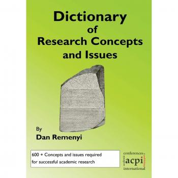 A Dictionary of Research Terms and Issues