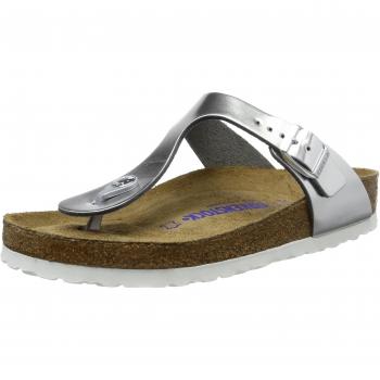 Sandalias Birkenstock Gizeh, Color Gris Plateado, Talla 40 EU