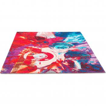 Sansibar Teppich Keitum 008, rechteckig, 3 mm, buntes Design