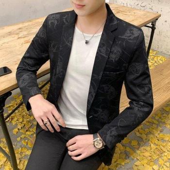 Chaqueta de Ocio para Hombre con Estampado, Talla Grande M-4XL, Primavera 2022