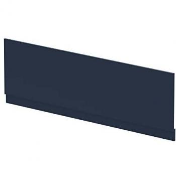 Satin Midnight Blue 1800mm Straight Bath Front Panel
